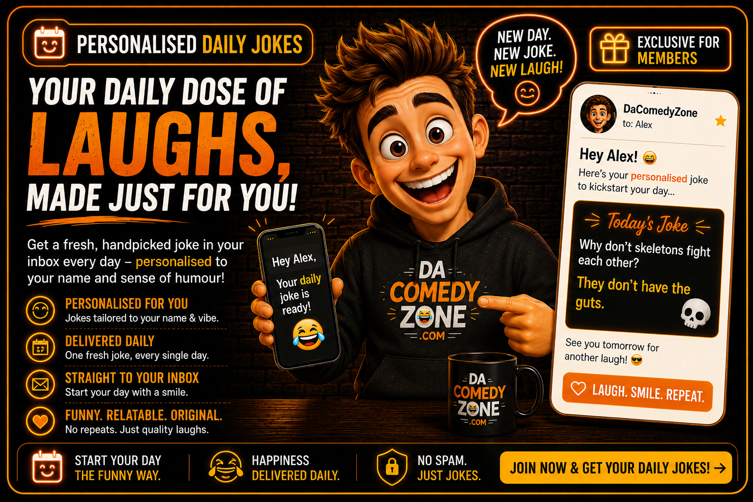 Personalised Daily Jokes